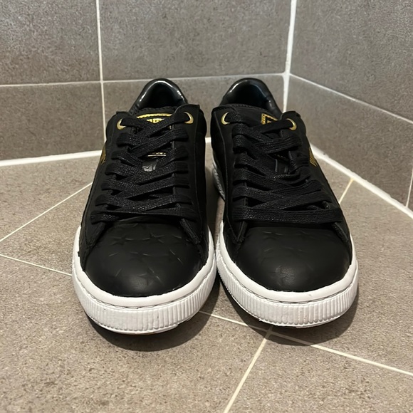 Puma Basket Stars x The Great Gastby Villa shoes sneakers black Men’s Size 8 - Picture 6 of 14